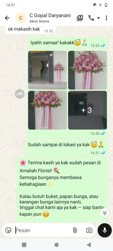 Pengiriman Karangan Bunga Cikokol Lama Tangerang