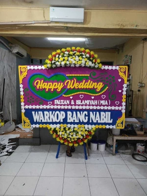 Papan Bunga di Cikokol Lama Tangerang