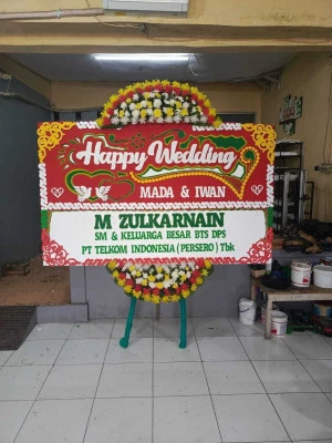 Papan Bunga di Cikokol Lama Tangerang