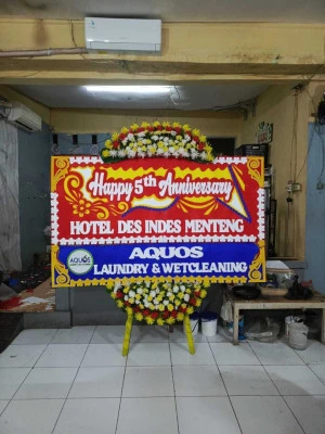 Papan Bunga di Cikokol Lama Tangerang