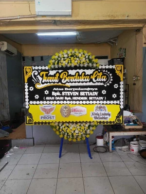 Papan Bunga di Cikokol Lama Tangerang