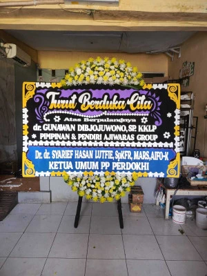 Papan Bunga di Cikokol Lama Tangerang